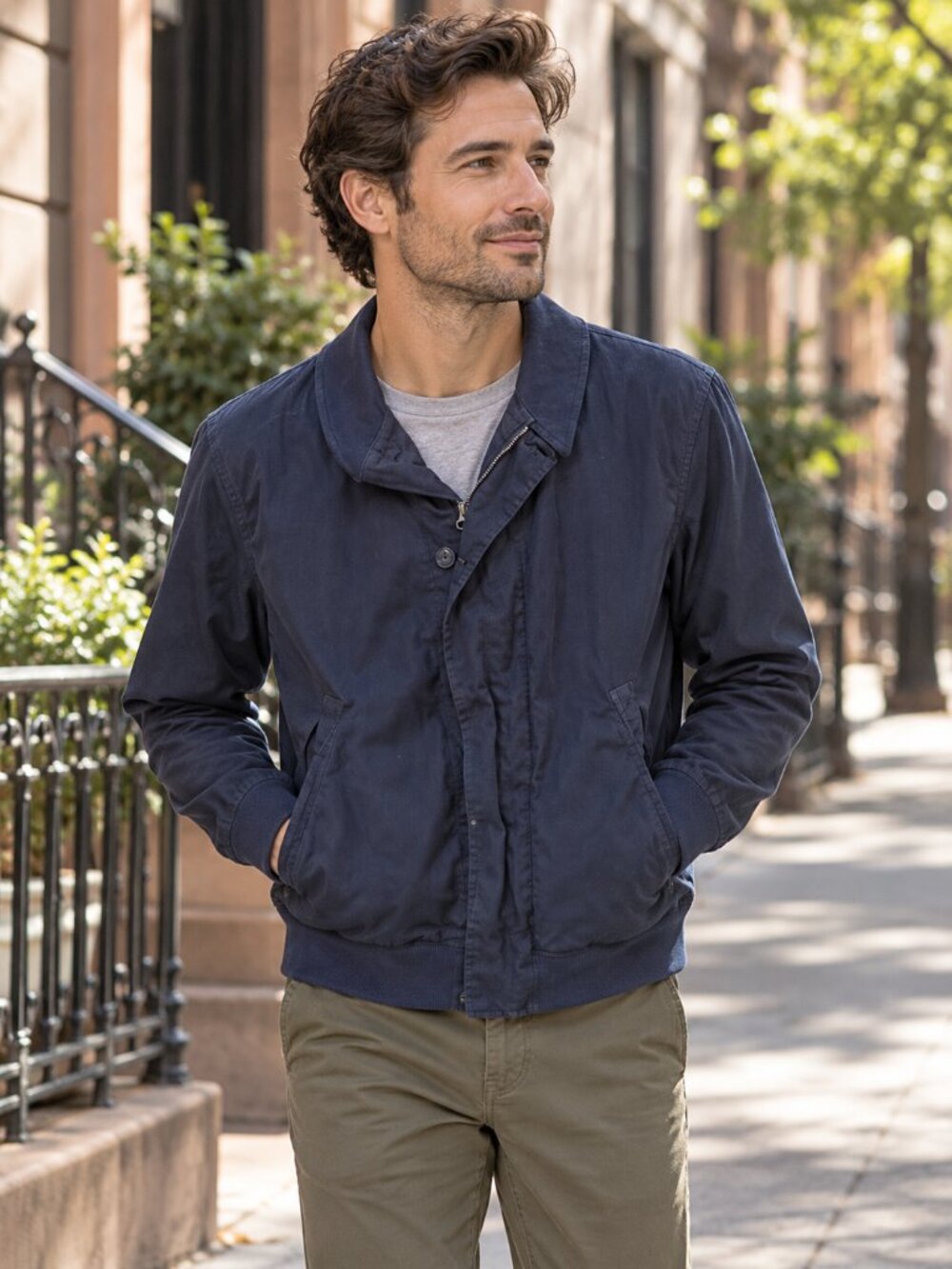 Save Khaki United Reversible Corduroy Jacket Small Blue SKU French Chore Work